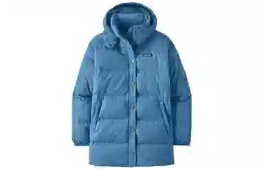 patagonia Cotton Down Parka Logo