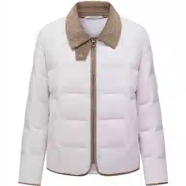 坦博尔 宽松翻领长袖羽绒服 女款