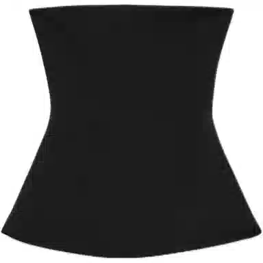 ZARA Stretch Tube Top Black