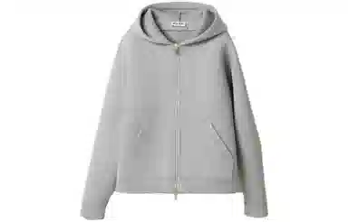Miu Miu SS23 Hoodie Jacket Gray