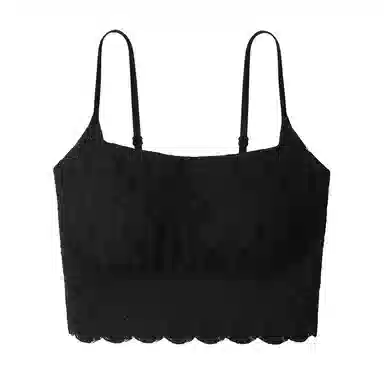 内在密码 纯色自带胸垫磨毛轻保暖聚拢防下垂收副乳无痕磨毛舒适吊带 女款