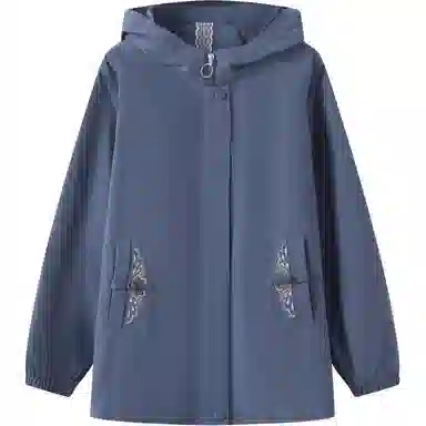 雅鹿 短款连帽长袖夹克外套 女款