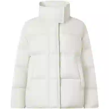 坦博尔 纯色立领长袖羽绒服 女款