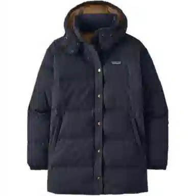 patagonia Cotton Down Parka Logo