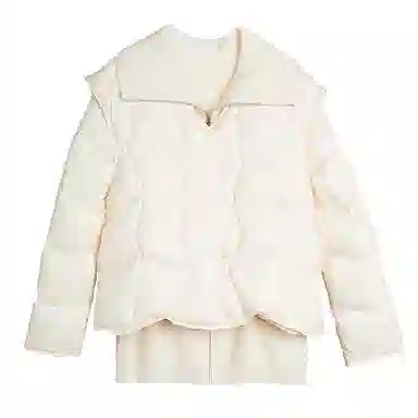 ELLE 90% Down Jacket Gray