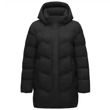 坦博尔 可脱卸帽蓄热科技保暖羽绒服 女款