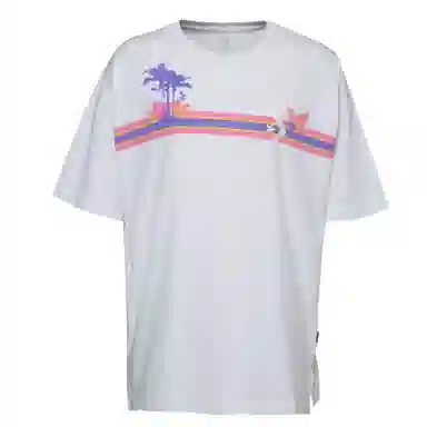 Converse Palm Trees Stripes Boxy T