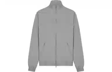 SKIMS Track Woven Nylon Oversized Jacket Pacific