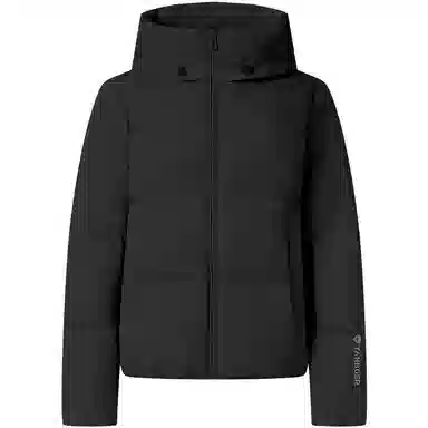 坦博尔 连帽纯色加厚羽绒服 女款