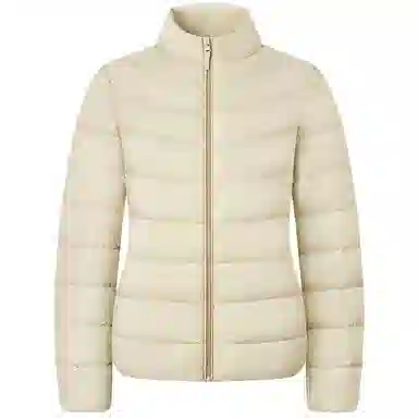 坦博尔 保暖修身羽绒服 女款 焦香米