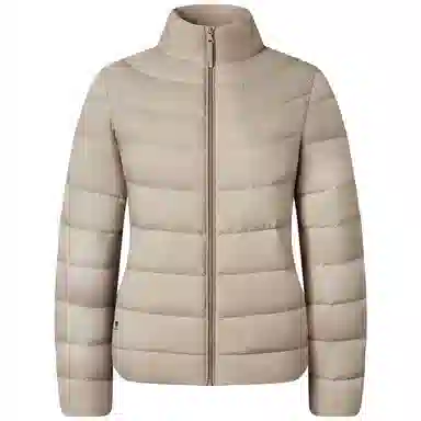 坦博尔 保暖修身羽绒服 女款 焦香米