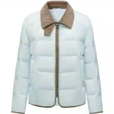 坦博尔 宽松翻领长袖羽绒服 女款