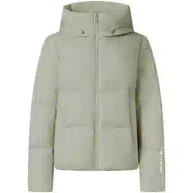 坦博尔 连帽纯色加厚羽绒服 女款