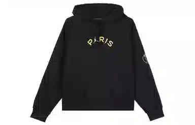 Jordan x PSG Brooklyn Hoodie Black