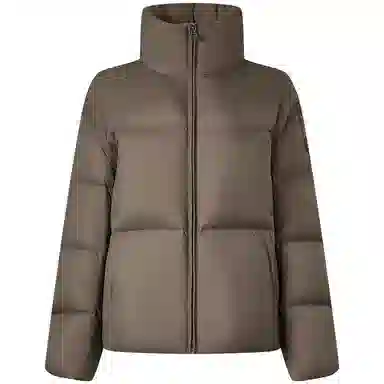 坦博尔 面包立领泡芙简约纯色羽绒服 女款