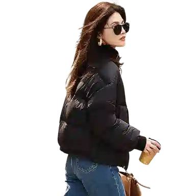 【dme】 小个子短款显高立领保暖羽绒服 女款