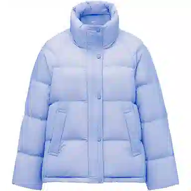 坦博尔 立领休闲宽松短款羽绒服 女款