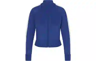 SKIMS Track Zip Up Jacket Cobalt