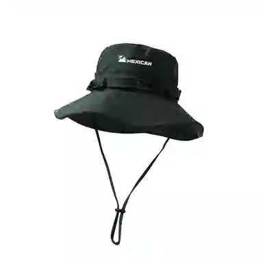 稻草人 户外徒步登山钓鱼防晒 大檐遮阳防紫外线 时尚百搭  显脸小 涤纶 渔夫帽 男女同款情侣款