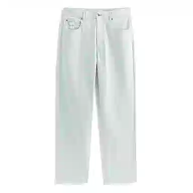 PEACEBIRD MEN Denim Pants White