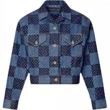 LOUIS VUITTON Damier Denim Jacket