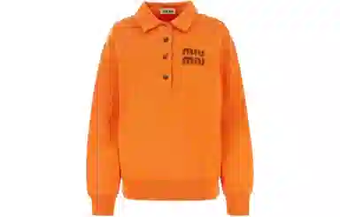 Miu Miu SS24 Orange Sweatshirt