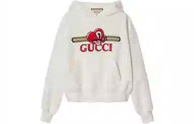 Gucci SS24 Hoodie Off-White