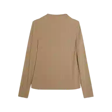 娅丽达 纯色高领修身打底长袖针织衫 女款