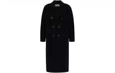 MaxMara Madame 101801 Coat Black