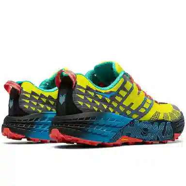 HOKA ONE ONE Speedgoat 2 Yellow Blue