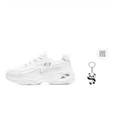 Skechers D'lites 4.0 White Silver