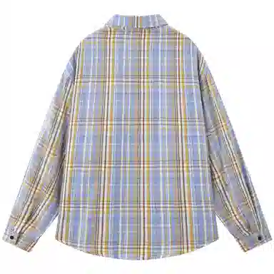 Doraemon Vintage Plaid Shirt