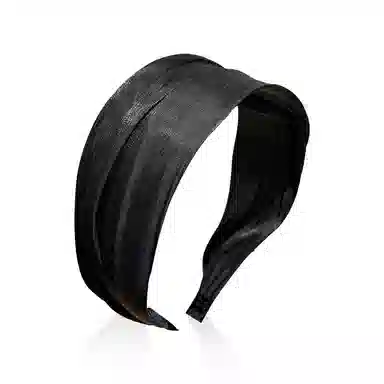 蒙妮 法式复古宽边 亚克力 布艺 发箍 女款