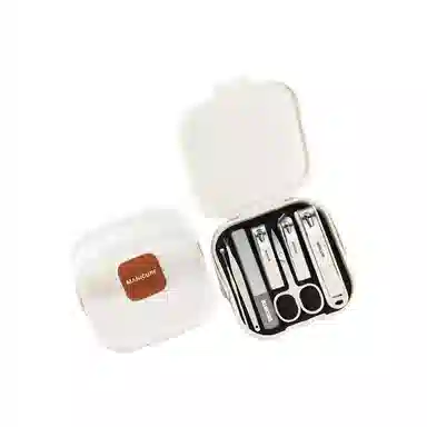 计轩 手提款指甲刀套装 便携家用防飞溅美甲工具