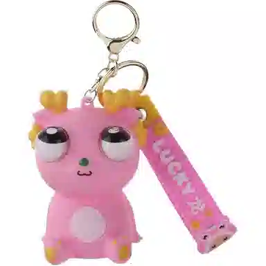 柔尔熊 爆眼龙捏捏乐 可爱卡通解压 玩具