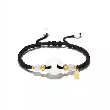 【锁住平安，扣住幸福】 饰伴 新中式转运国风开运顺遂编织绳 好运 合金 手绳 男女同款情侣款