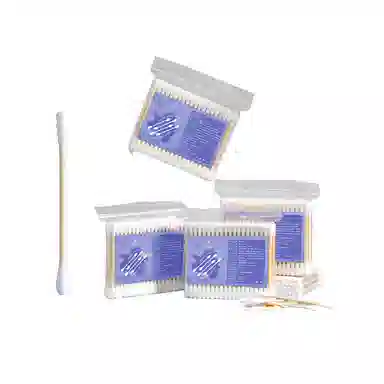 妮丽雅 木棒双头棉签 清洁专用 一次性卫生棉花棒