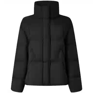 坦博尔 蓬松小个子立领百搭短款羽绒服 女款