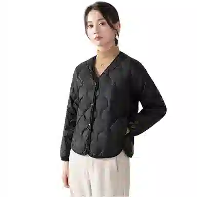 雅鹿 轻薄内穿短款羽绒服 女款