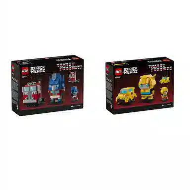 LEGO Transformers Optimus Prime Bumblebee 490pcs 40803+40804