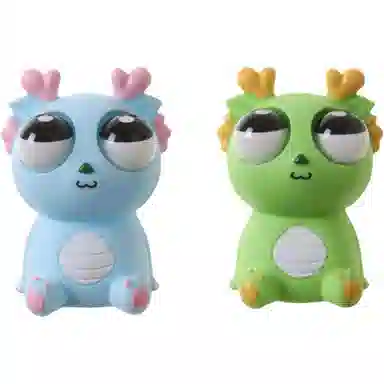 柔尔熊 爆眼龙捏捏乐 可爱卡通解压 玩具