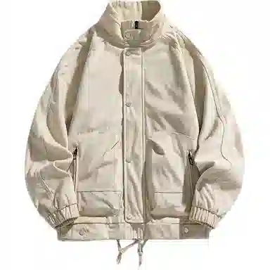 曲韩 立领外套春秋外套棒球服夹克 男女同款