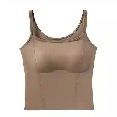 品彩 双肩带美背简约修身甜美风吊带 女款