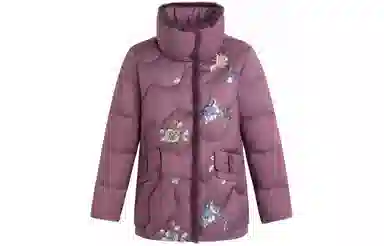 鸭鸭 时尚气质纯色羽绒服 女款