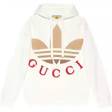 GUCCI x adidas Loog Hoodie White