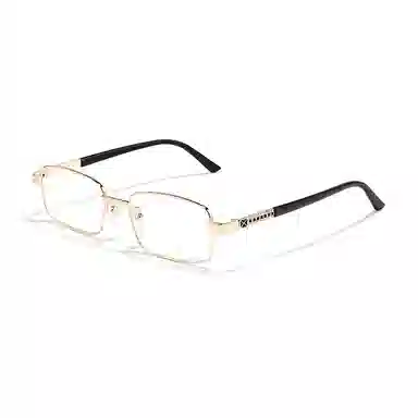 佐川 高清水晶远用 高档 清凉护目防刮耐磨 金属 方形 功能性眼镜 男女同款情侣款