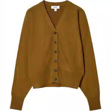 COS Knit Cardigan Brown