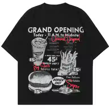 TH FABRICATE Vintage Print T-Shirt