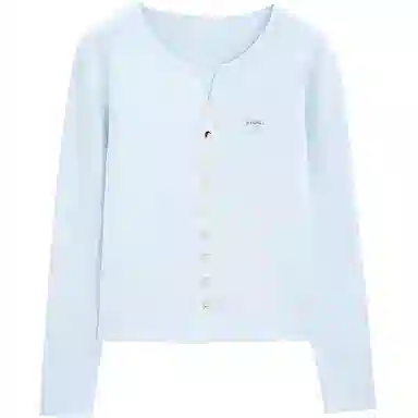 爱依服 圆领简约通勤针织衫 女款