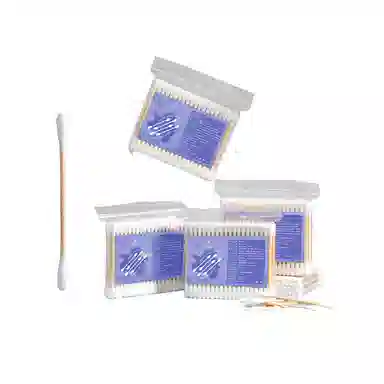 妮丽雅 木棒双头棉签 清洁专用 一次性卫生棉花棒